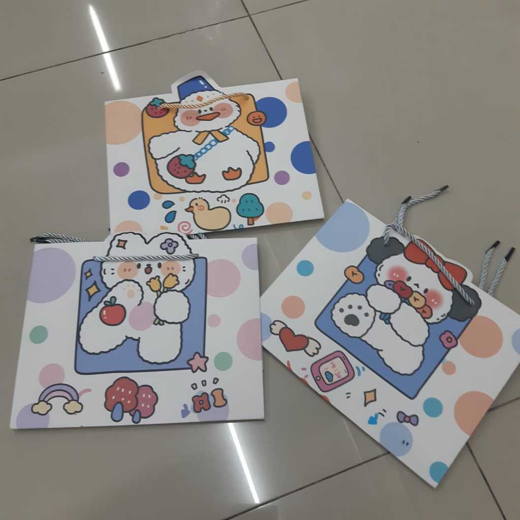 

paper bag kecil horizontal motif - UK [25x10x20]