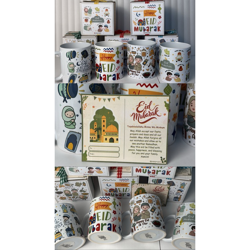 

HAMPERS LEBARAN | MUG EID MUBARAK