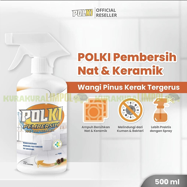 Polki Pembersih Nat dan Keramik Kamar Mandi Toilet 500 ml