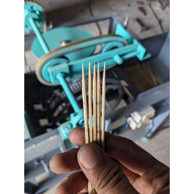 Mesin Peruncing Tusuk sate manual 150 watt
