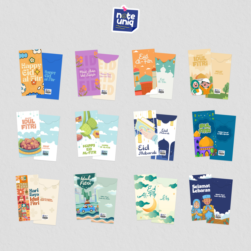 

Amplop Lebaran Idul Fitri (Isi 10 pcs) - Kertas Art Paper Glossy 150gsm (Tebal)