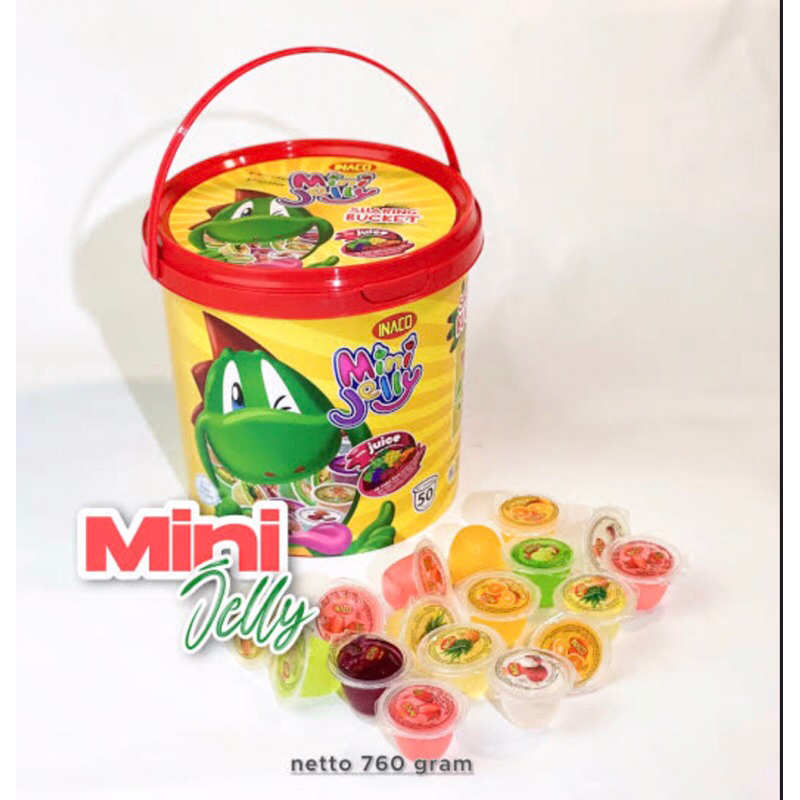 

Inaco jelly cup bucket timba isi 50 cup