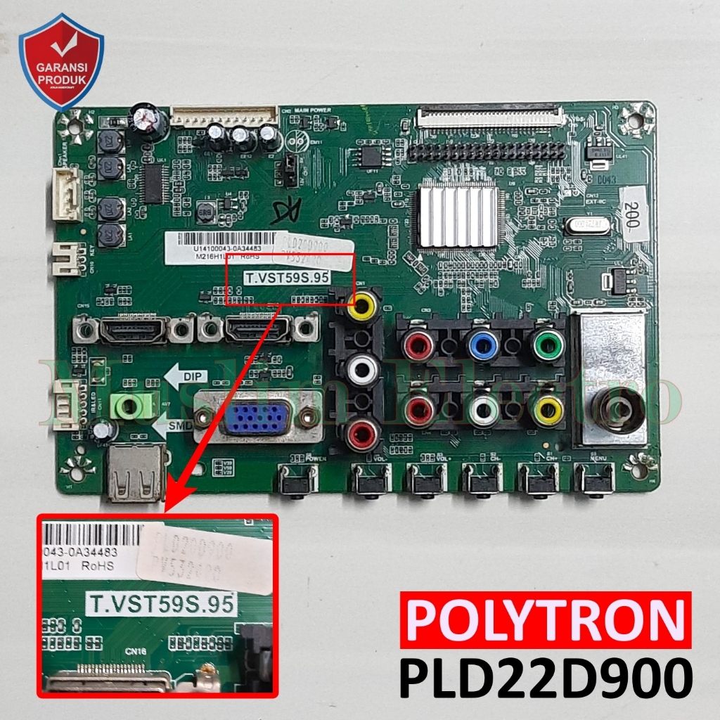 Mainboard Polytron PLD22D900 22D900