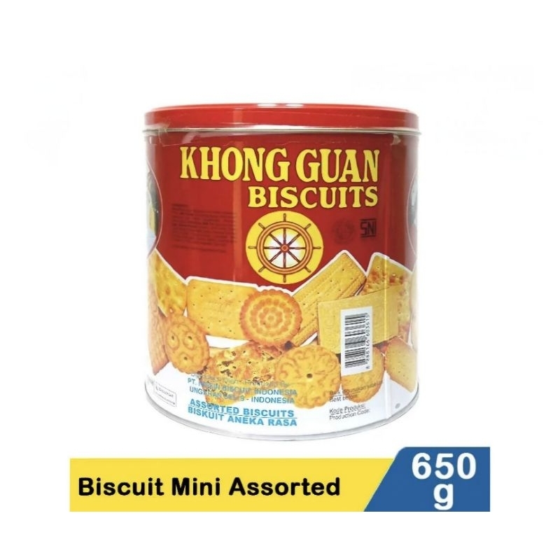 

Khong Guan Biscuit Mini Assorted 650G