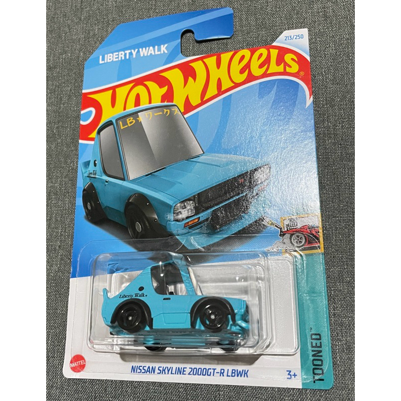 Hot Wheel Nissan Skyline 2000GT LBWK tooned