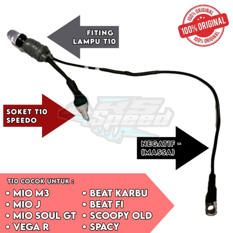 Sale Dioda Penyearah SEIN LED + Soket (T10 / T5) - Solusi Sein Motor LED yang Error