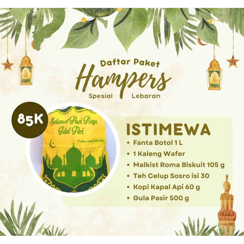 

Hampers Spesial Lebaran ISTIMEWA