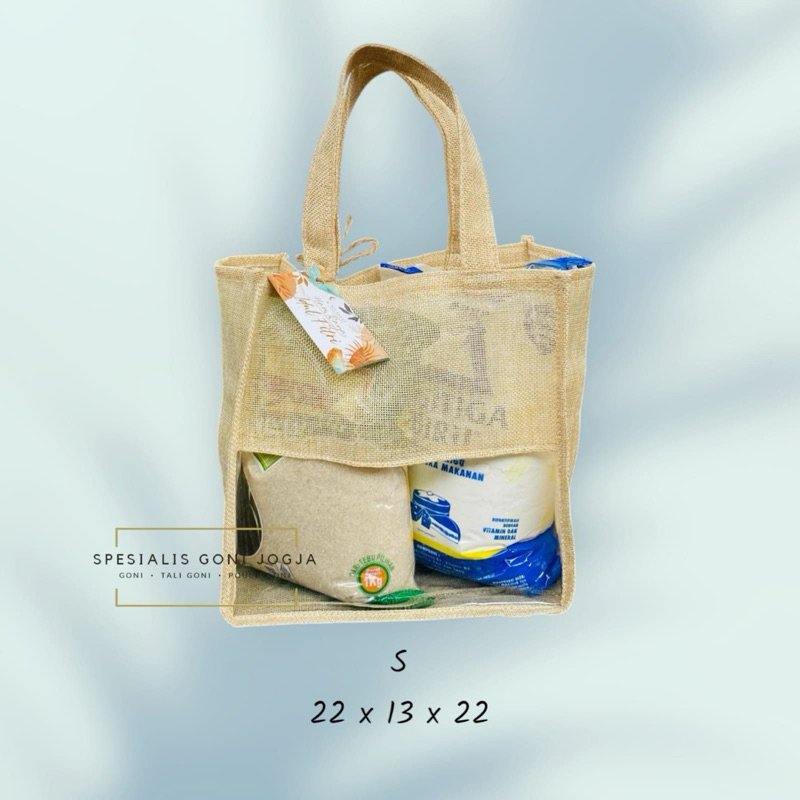 Tas Hampers Goni Mika S/Tas Hampers/Tas Goni/Tas Goni Murah