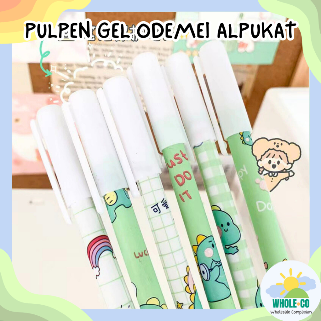 

Pulpen Gel Alpukat Odemei Premium Avocado Pastel Fruit Pena Buah Lucu Unik Imut Termurah Grosir Cod