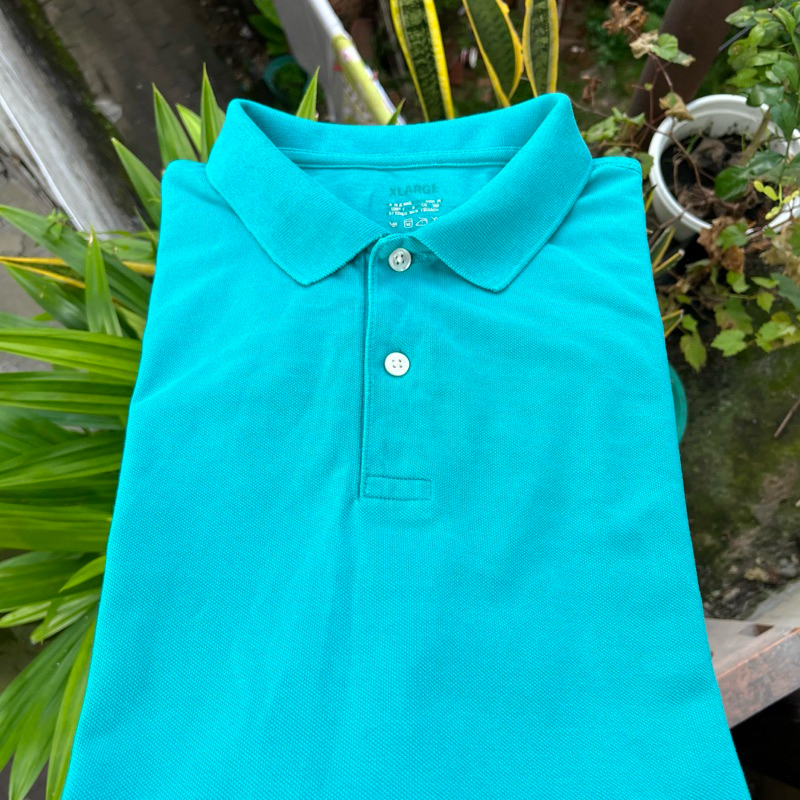 Polo Shirt GIORDANO Basic Tosca Blue (L)