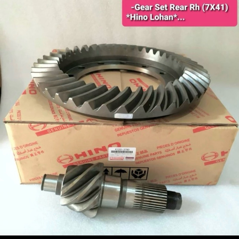 GEAR SET GARDAN HINO LOHAN BELAKANG/REAR 7x41 (41201-3790)