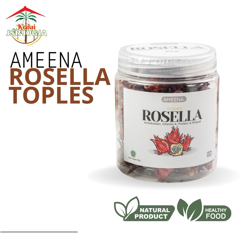 

[ TOPLES ] Teh Bunga Rosella 80GR | Ameena Premium Quality