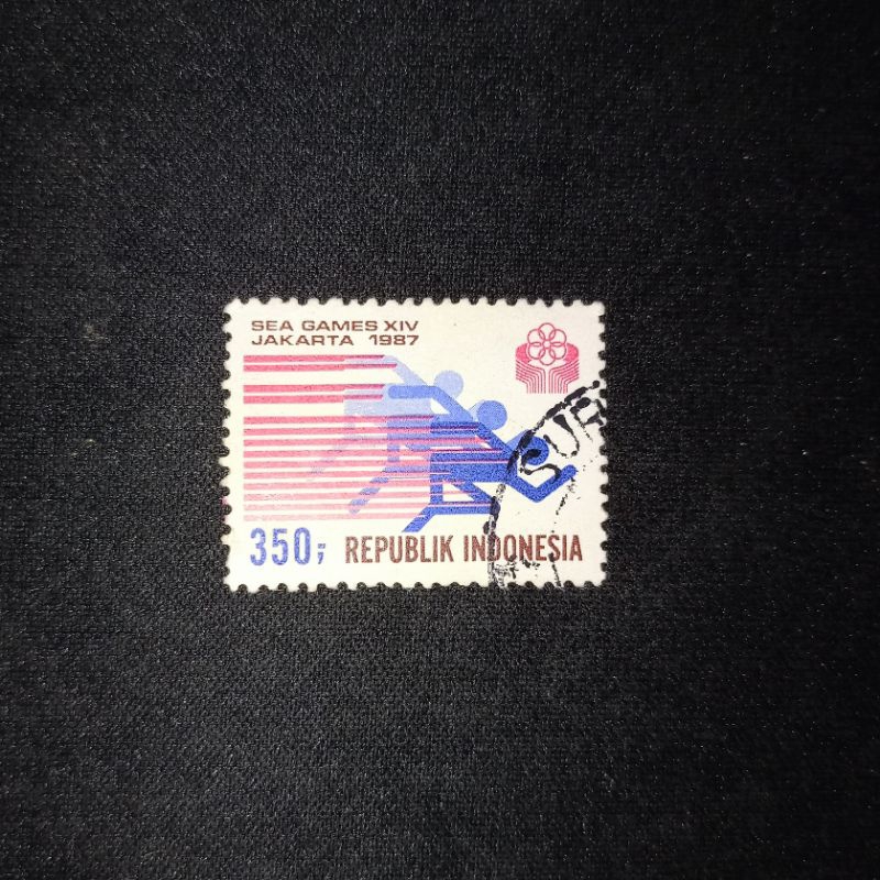

Perangko Indonesia Seri Sea Games 1987—Nominal Rp350