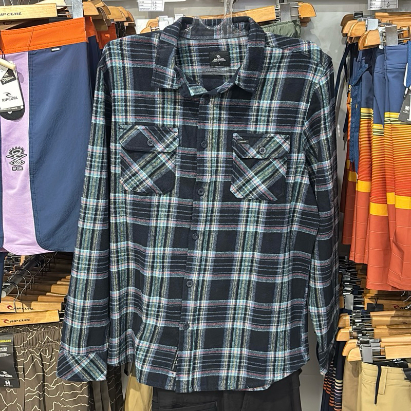 Kemeja Pria Flanel Ripcurl original