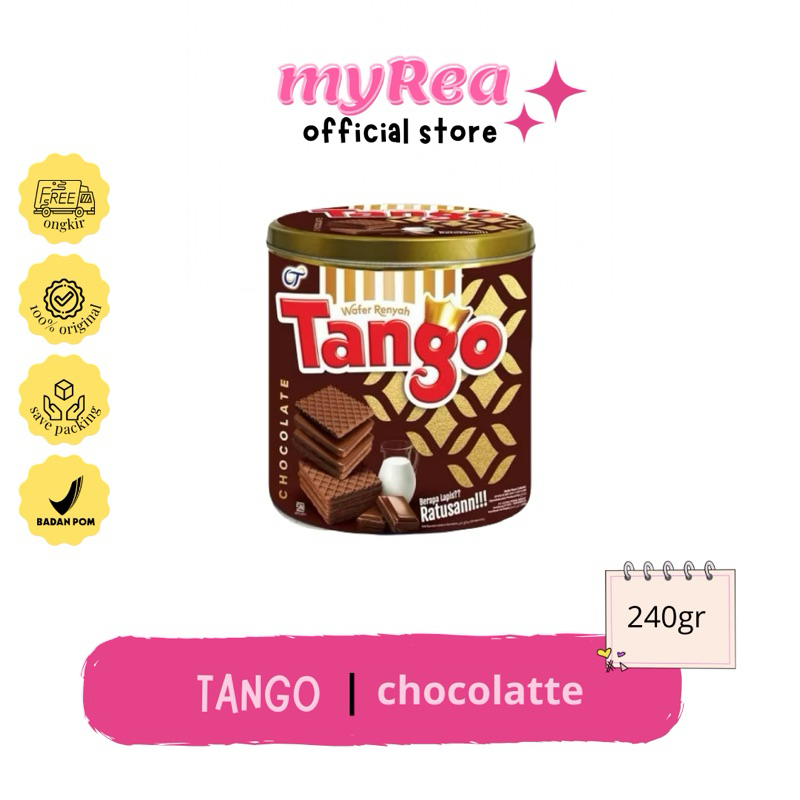 

myreaid✨ RESTOK tango wafer kaleng satuan / kartonan murah