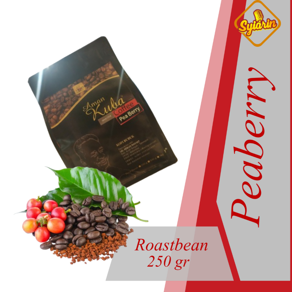 

Syiar II Gayo Arabika Aceh Takengon Peaberry Premium Quality II Biji II Roastbean II 250g