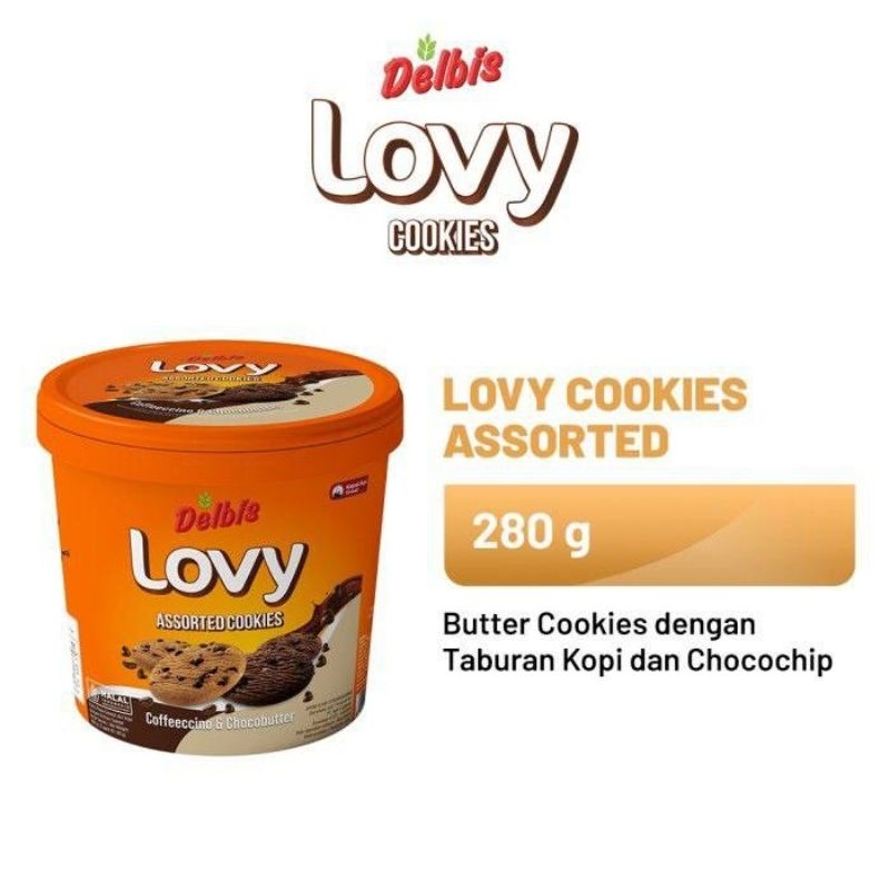 

DELBIS LOVY ASSORTED 280gr