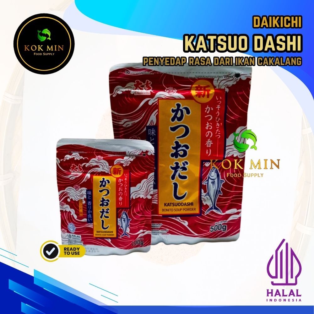

Daikichi Katsuo Dashi / Bubuk Penyedap Rasa Ikan (Katsuobushi) - 1000 gram