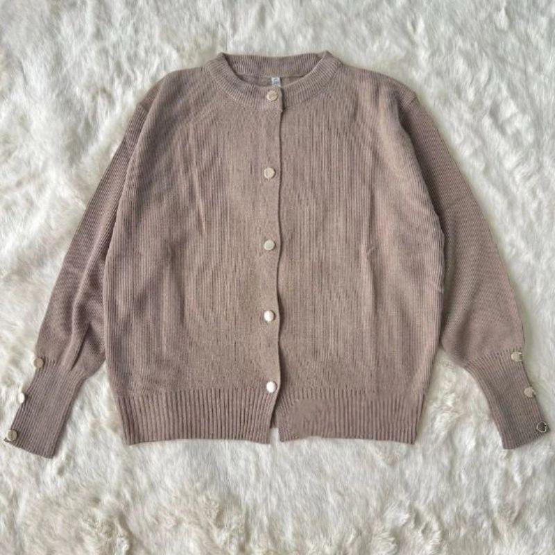 sweater Starla Cardigan rajut wanita/ sweater rajut crop polos/Sweater Cardigan rajut korea style/sw