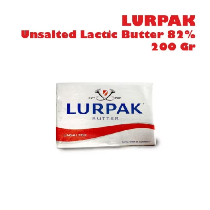 

Unsalted Butter Lurpak 200gr Lactic Butter Pure Butter