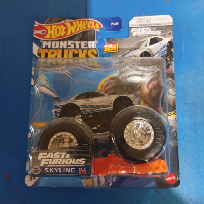 Hotwheels Monster Truck Nissan Skyline GTR Fast and Furious