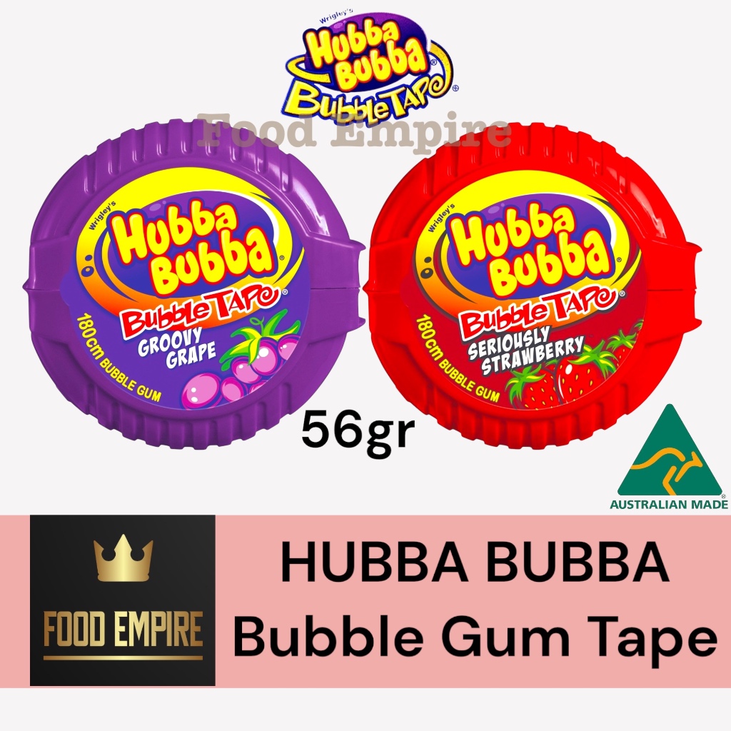 

HUBBA BUBBA Bubble Gum Tape 56 gr | Permen Karet HubbaBubba Australia