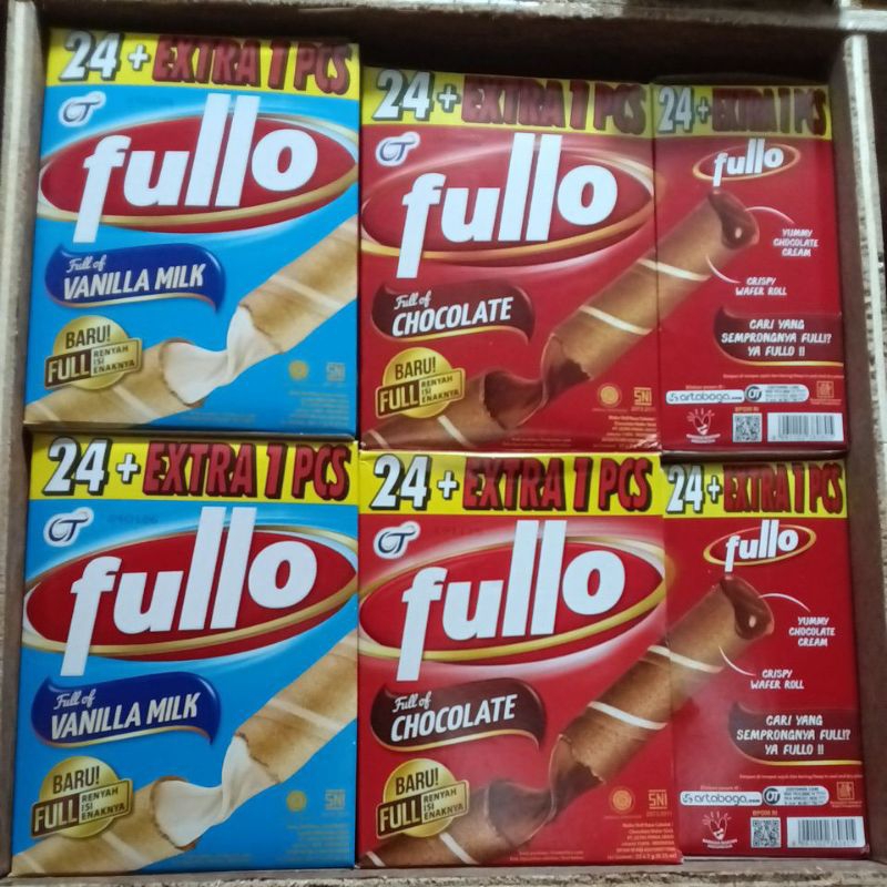 

Fullo 500 | 1 box isi 24pcs@7g