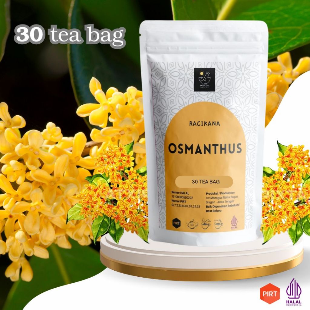 

TEH CELUP OSMANTHUS / Osmanthus Flower Tea / Teh Antioksidan Detox / 30 Tea Bag