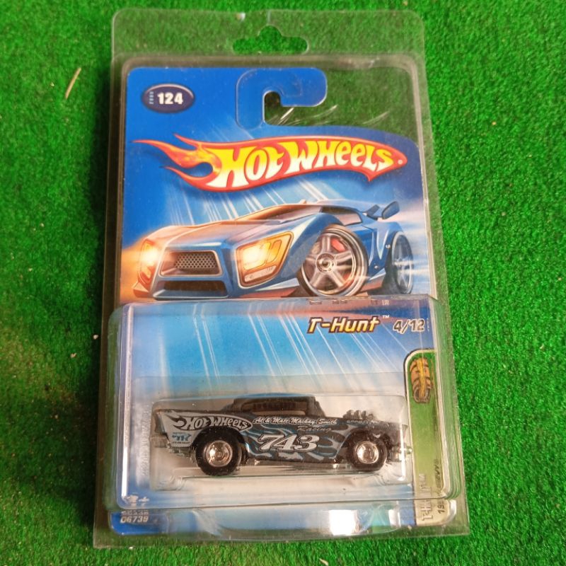 Hot wheels hotwheels 1957 Chevy t-hunt treasure hunt THS hitam black STH 55