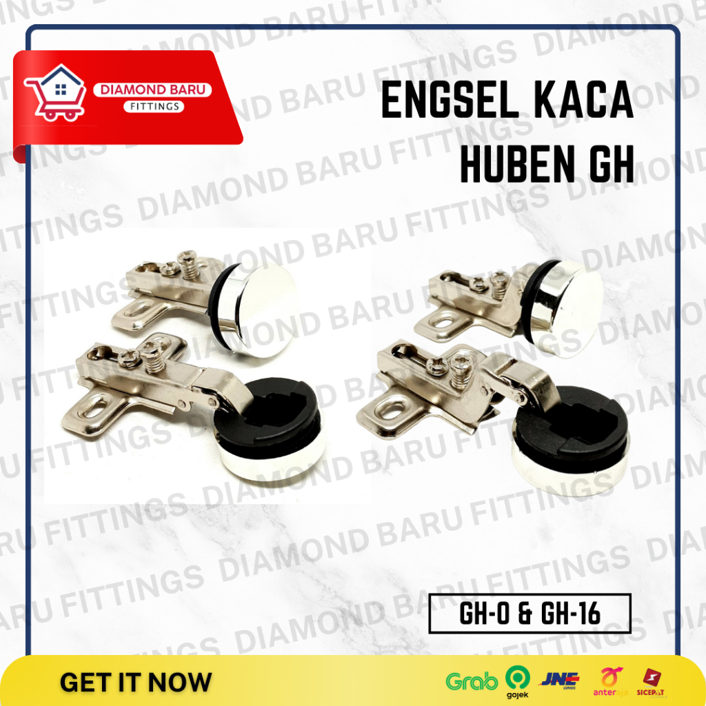 Engsel sendok Huben untuk pintu kaca GH