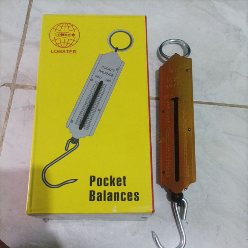 Lobster Timbangan gantung 50 kg - timbangan gantung manual