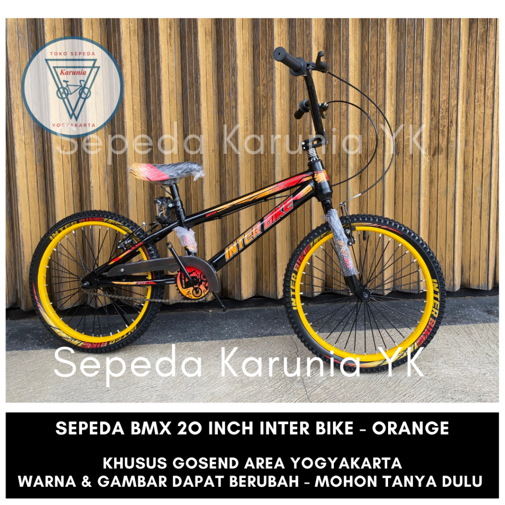Sepeda Anak BMX 20 inch Inter bike (Khusus Jogja)