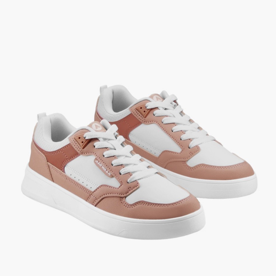 Airwalk Darla Women Sneakers Shoes - White/Pink