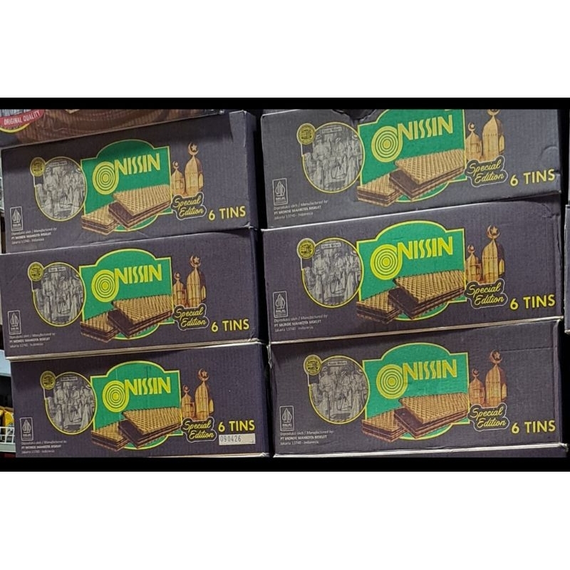 Nissin Wafer Special Edition Karton isi 6 kaleng