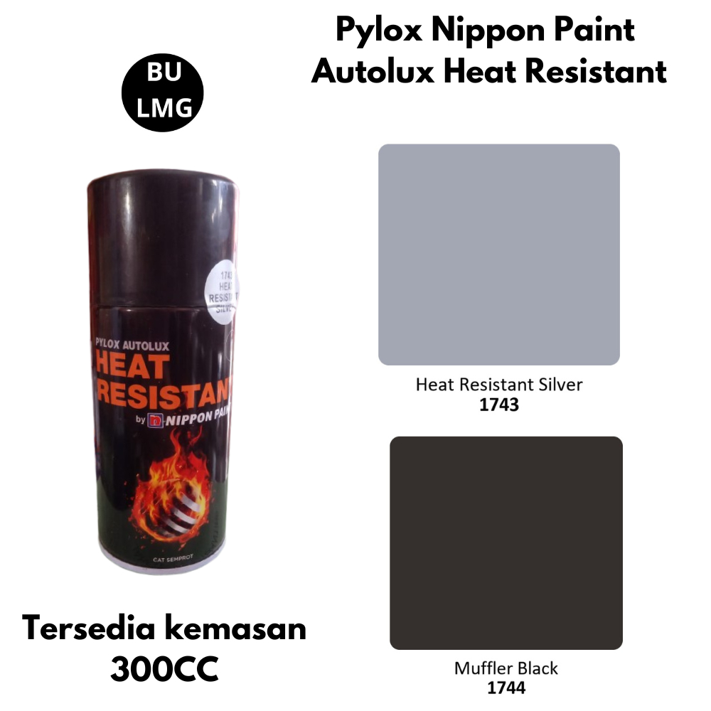 Nippon Paint Pylox [Pylox Nippon Paint Autolux Heat Resistant]