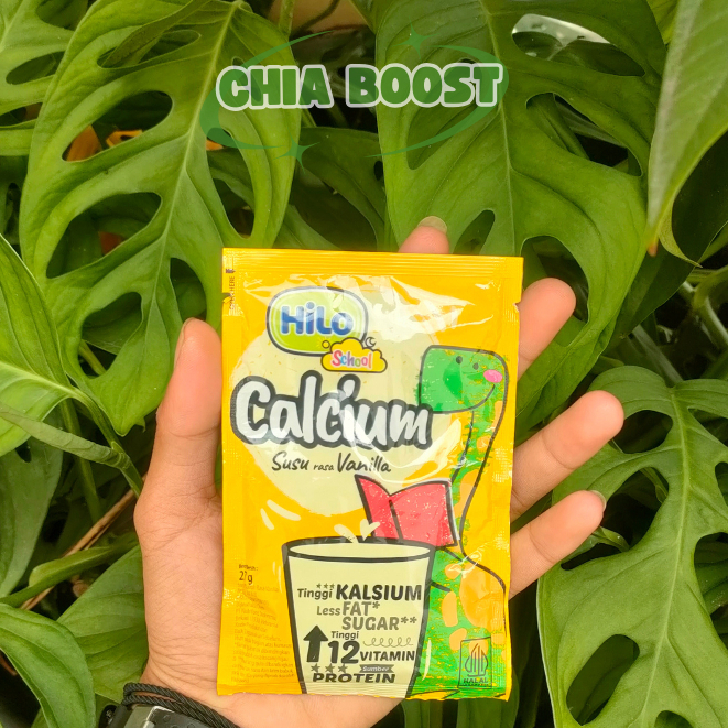 

HiLo School Vanilla 10 Sch - Susu Anak Tinggi Kalsium Protein Lebih Rendah Gula