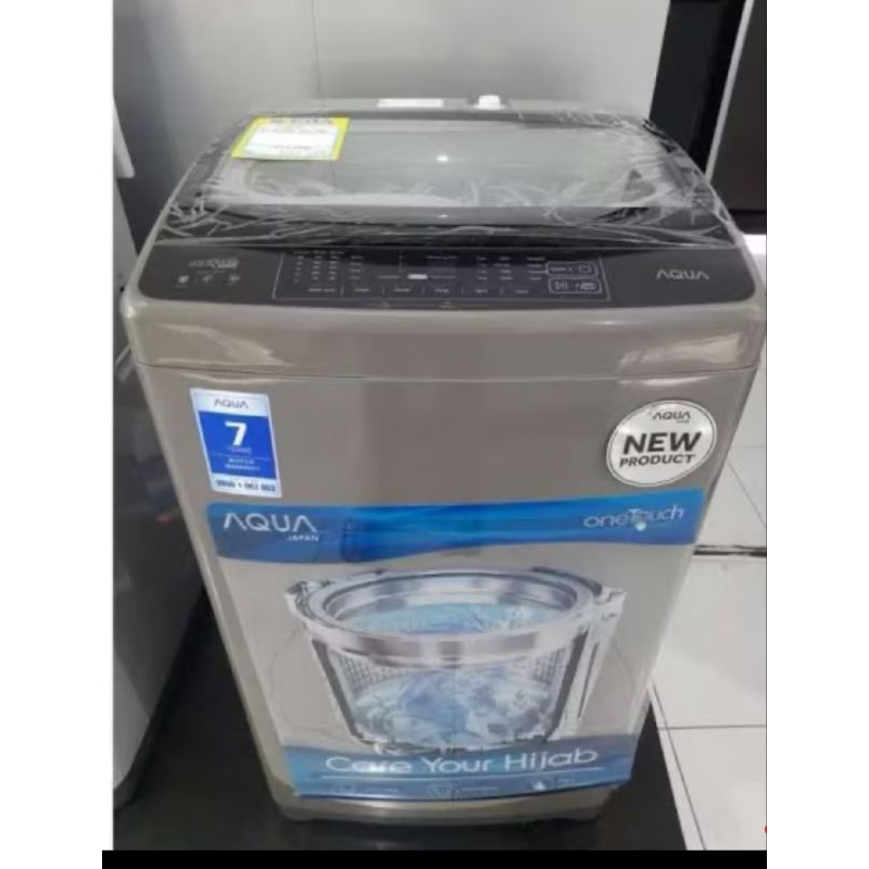 mesin cuci 1 tabung aqua /mesin cuci 8kg aqua 1 tabung top loading