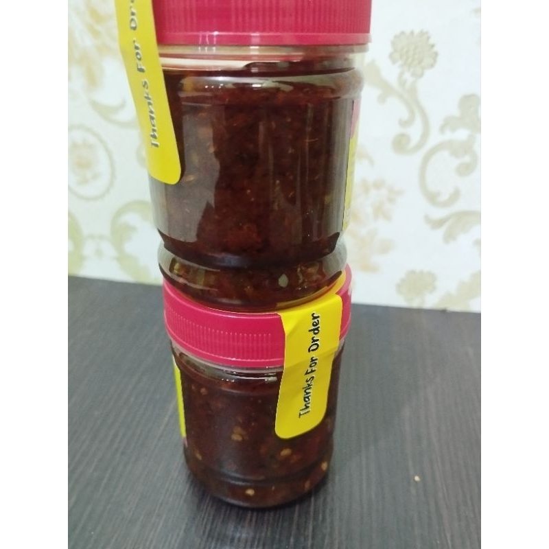 

Sambal terasi, Terasi pilihan, sambal pedas
