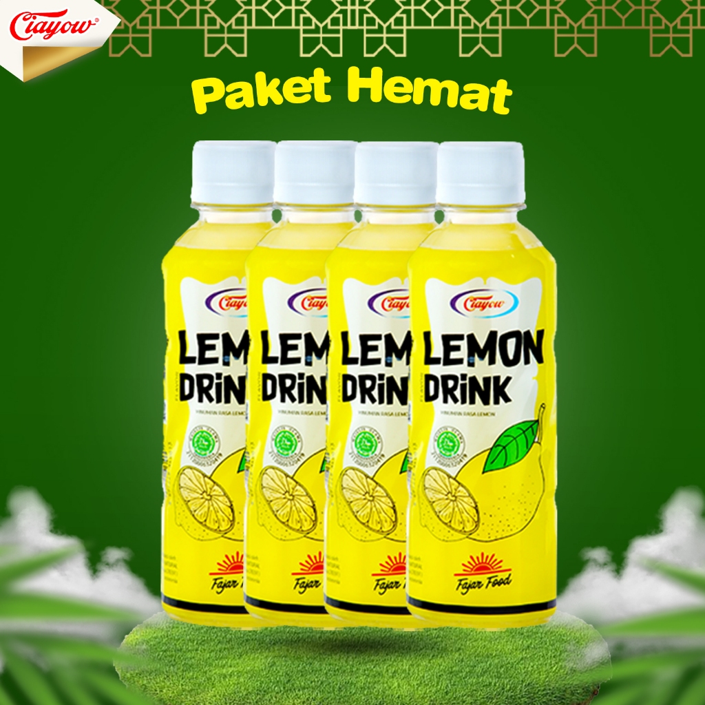 

Ciayow Lemon Drink 250ml (Pack = Isi 4 botol)