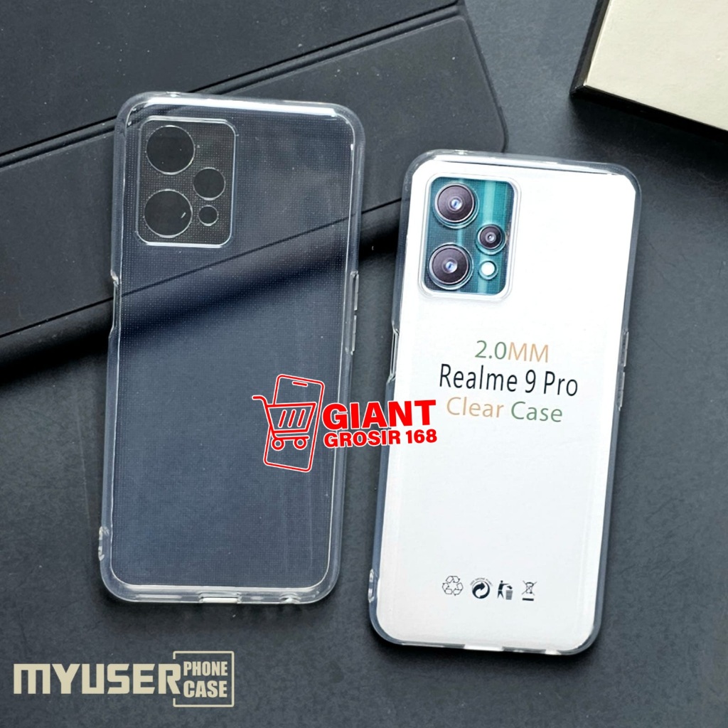 Realme 9 4G Realme 9 Pro Realme 9 Pro Plus Case Clear HD Case Bening  Realme 9 4G Realme 9 Pro Realm