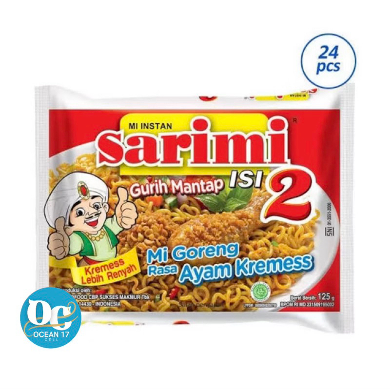 

sarimi isi 2 ayam keremes isi 24 bks