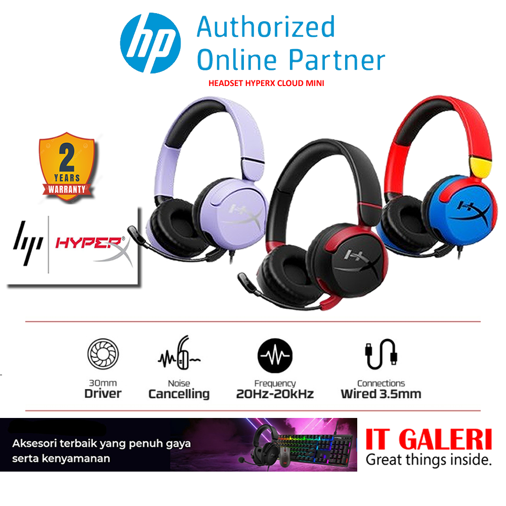 HyperX Cloud Mini Gaming Headset (Multi)