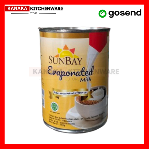 

SUSU EVAPORASI SUNBAY 380GR / SUNBAY EVAPORATED MILK / BAHAN MAKANAN