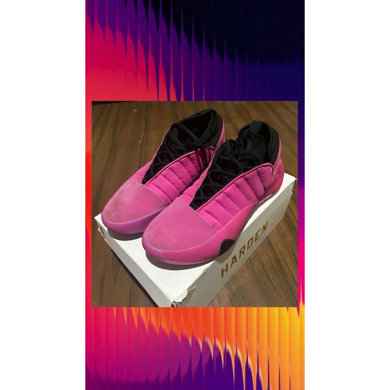 Sepatu Basket Second ADIDAS Harden7 lucid fuschia