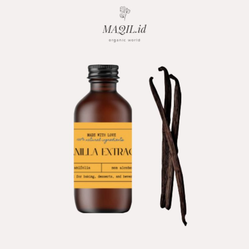 

Jual vanilla extract halal 60ml dengan bean home made
