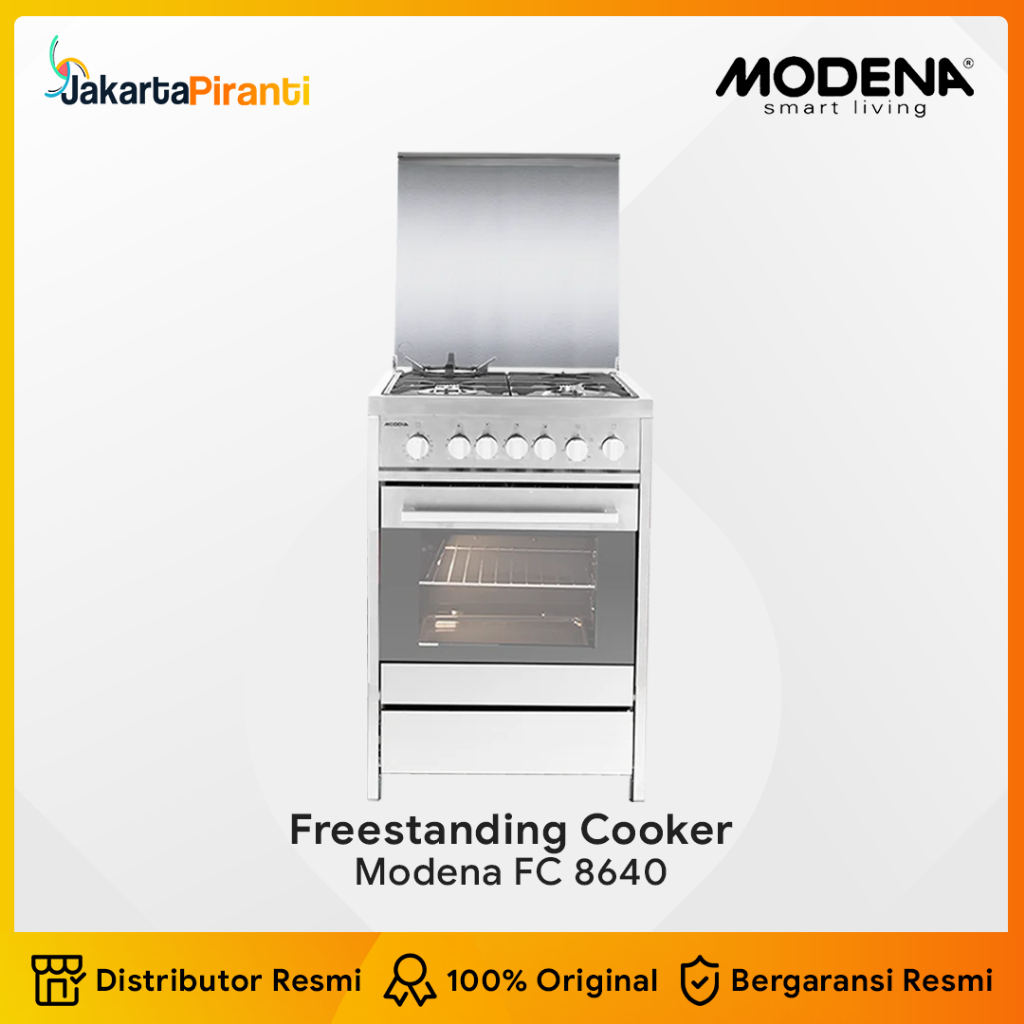 Kompor Gas Oven Freestanding Cooker Modena FC 8640