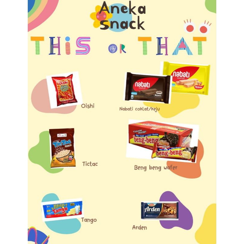 

ANEKA SNACK JADUL WARUNG