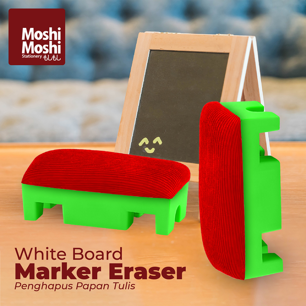 

Whiteboard Marker Eraser Penghapus Spidol dan Kapur Papan Tulis Kantor Sekolah