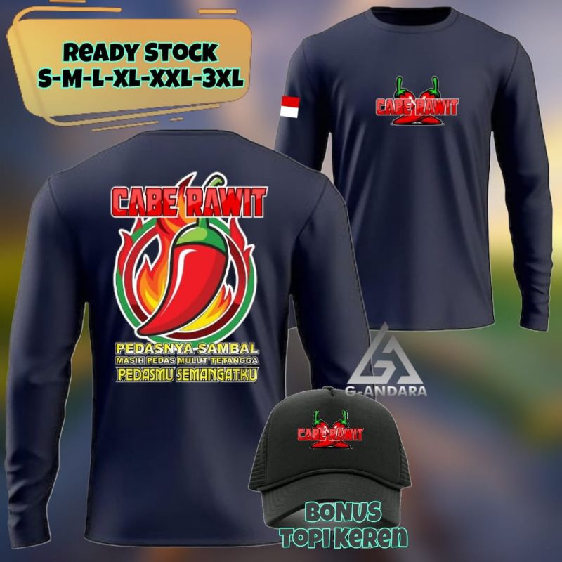 KAOS CABE RAWIT PEDASNYA SAMBEL MASIH PEDAS MULUT TETANGGA PEDASMU SEMANGATKU READY LENGAN PENDEK DA