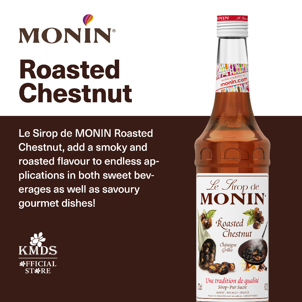 

MONIN ROASTED CHESTNUT SYRUP 70CL / 700ML